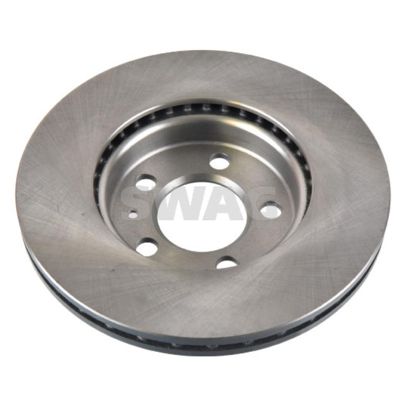 Jeu de 2 disques de frein avant SWAG 33 10 6352 - Visuel 1