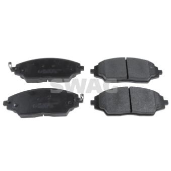 Jeu de 4 plaquettes de frein avant SWAG OEM 95231012