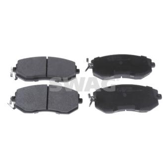 Jeu de 4 plaquettes de frein avant SWAG OEM SU00304089