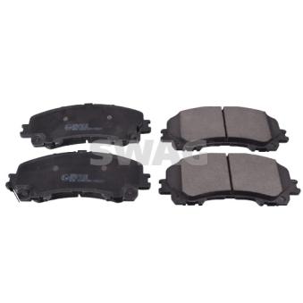 Jeu de 4 plaquettes de frein avant SWAG OEM D10604GA5A
