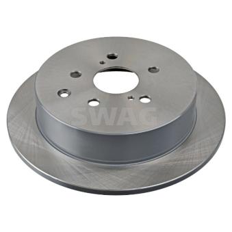 Jeu de 2 disques de frein arrière SWAG 33 10 6517 pour LEXUS RX 350 AWD - 277cv