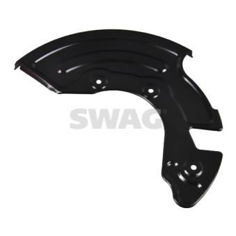 Déflecteur, disque de frein avant gauche SWAG [33 10 6555]