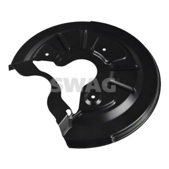 Déflecteur, disque de frein arrière gauche SWAG 33 10 6597 pour VOLKSWAGEN GOLF 1.6 TDi BlueMotion - 105cv