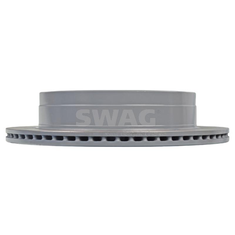 Jeu de 2 disques de frein arrière SWAG 33 10 6963 - Visuel 1