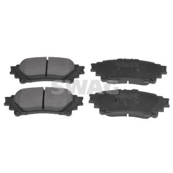Jeu de 4 plaquettes de frein arrière SWAG OEM 0446647071