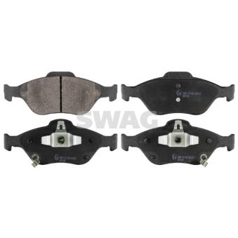 Jeu de 4 plaquettes de frein avant SWAG OEM 044650D050