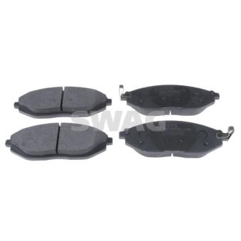 Jeu de 4 plaquettes de frein avant SWAG OEM 96682858