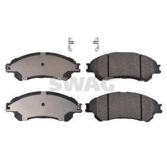 Jeu de 4 plaquettes de frein avant SWAG OEM 5581061M00