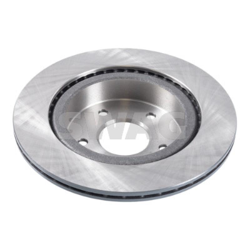 Jeu de 2 disques de frein arrière SWAG 33 10 7167 - Visuel 1