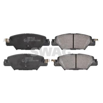 Jeu de 4 plaquettes de frein arrière SWAG OEM KAY02648Z