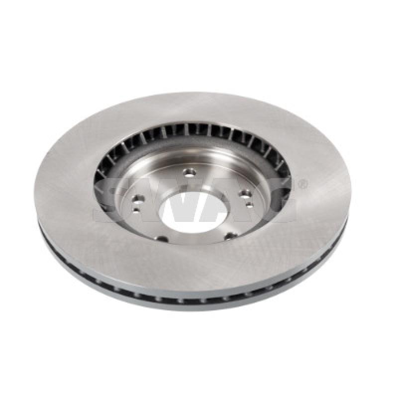 Jeu de 2 disques de frein avant SWAG 33 10 7301 - Visuel 1