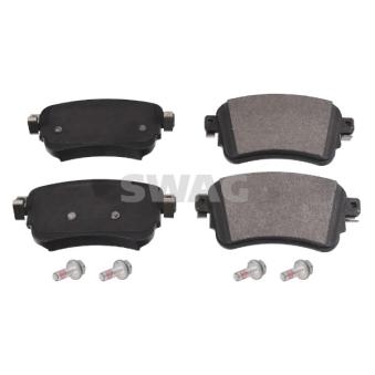 Jeu de 4 plaquettes de frein arrière SWAG 33 10 7344 pour CITROEN JUMPY E-JUMPY - 136cv