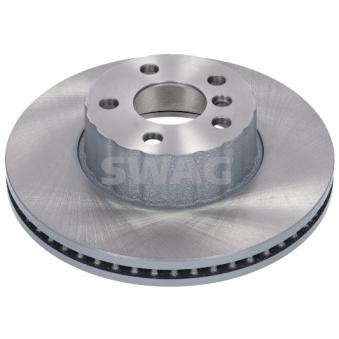 Jeu de 2 disques de frein avant SWAG 33 10 7349 pour BMW Série 4 420 i - 184cv