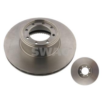 Jeu de 2 disques de frein arrière SWAG OEM 2996043