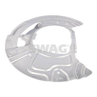 Déflecteur, disque de frein avant gauche SWAG 33 10 7465 pour BMW X5 3.0si - 272cv