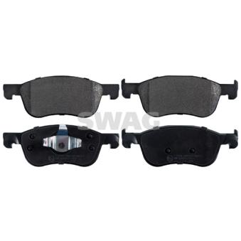 Jeu de 4 plaquettes de frein avant SWAG OEM 2641075