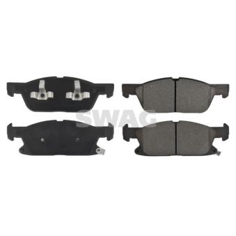 Jeu de 4 plaquettes de frein avant SWAG OEM KTLX612K021CYB