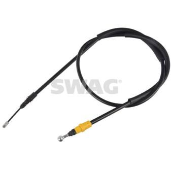 Tirette à câble, frein de stationnement arrière gauche SWAG [33 10 7713]