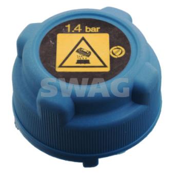 Bouchon, réservoir de liquide de refroidissement SWAG 33 10 8928 pour MAZDA 2 1.4 - 73cv
