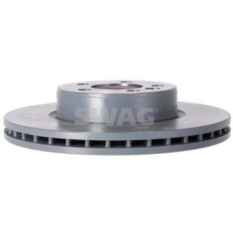 Jeu de 2 disques de frein avant SWAG 33 11 0883 pour VOLKSWAGEN MULTIVAN 1,4 e-Hybrid - 218cv