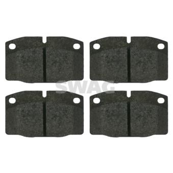 Jeu de 4 plaquettes de frein avant SWAG OEM 11046948322 Jeu de 4 plaquettes de frein avant SWAG OEM 11046948322