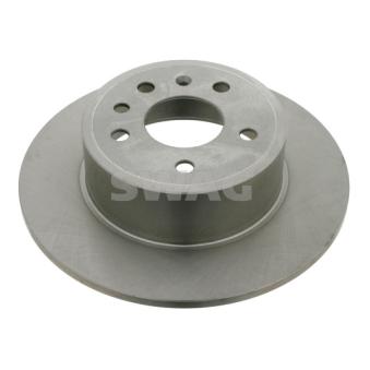 Jeu de 2 disques de frein arrière SWAG OEM 4565693