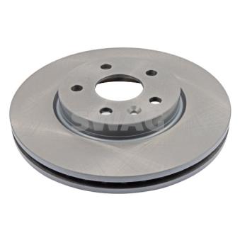 Jeu de 2 disques de frein avant SWAG OEM 13502044