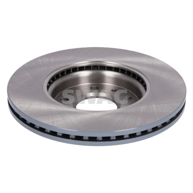 Jeu de 2 disques de frein avant SWAG 40 93 9190 - Visuel 1