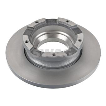 Jeu de 2 disques de frein arrière SWAG 50 10 4494 pour FIAT UNO 2.0 EcoBlue - 185cv