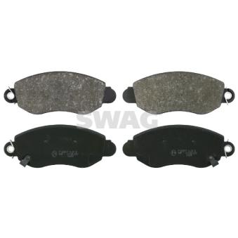 Jeu de 4 plaquettes de frein avant SWAG OEM 1135167 Jeu de 4 plaquettes de frein avant SWAG OEM 1135167
