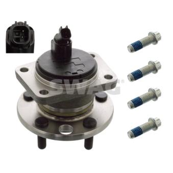 Roulement de roue arrière SWAG 50 91 9983 pour FORD MONDEO 1.8 16V - 110cv
