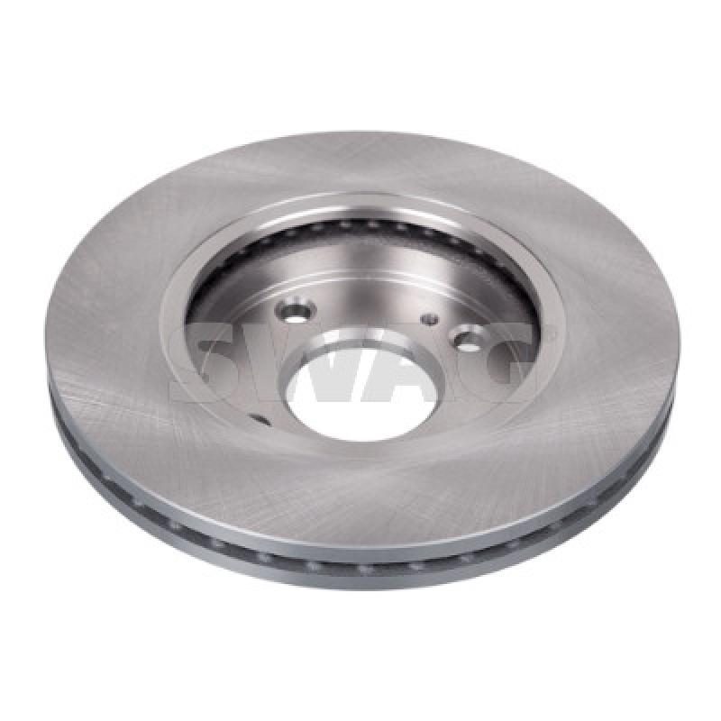 Jeu de 2 disques de frein avant SWAG 50 93 8600 - Visuel 1