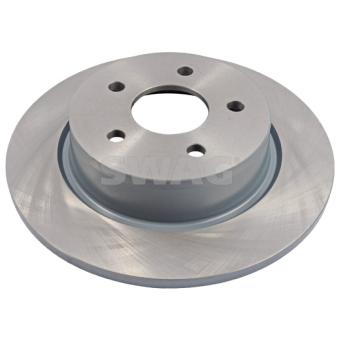 Jeu de 2 disques de frein arrière SWAG 50 94 3887 pour CITROEN NEMO 1.6 EcoBoost - 182cv