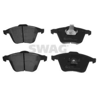 Jeu de 4 plaquettes de frein avant SWAG OEM 30714791