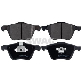 Jeu de 4 plaquettes de frein avant SWAG OEM 30793231