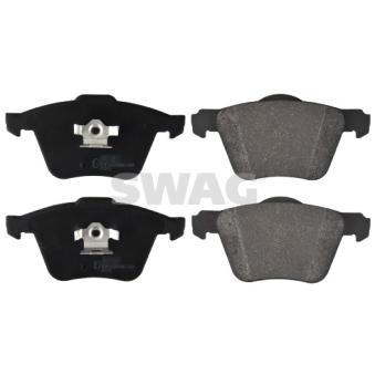 Jeu de 4 plaquettes de frein avant SWAG OEM 30769125