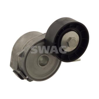 Tendeur de courroie, courroie trapézoïdale à nervures SWAG 55 93 0128 pour MITSUBISHI ASX 2.0 TDCi - 110cv