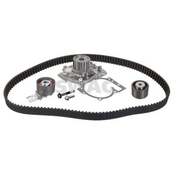 Pompe à eau + kit de courroie de distribution SWAG 55 93 2746 pour VOLVO V70 2.4 D5 - 163cv