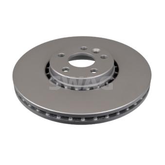 Jeu de 2 disques de frein avant SWAG OEM 31410568