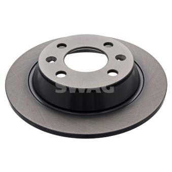 Jeu de 2 disques de frein arrière SWAG [57 91 0789]