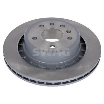 Jeu de 2 disques de frein arrière SWAG [57 94 3812]