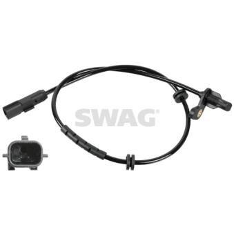 Capteur, vitesse de roue SWAG 60 10 7902 pour RENAULT CAPTUR 1.2 TCe - 132cv