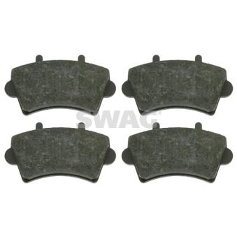 Jeu de 4 plaquettes de frein avant SWAG OEM 9110993