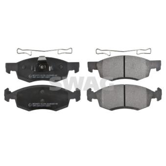 Jeu de 4 plaquettes de frein avant SWAG OEM 4106000Q0C