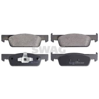 Jeu de 4 plaquettes de frein avant SWAG OEM A4534211400