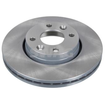 Jeu de 2 disques de frein avant SWAG OEM 402067501R