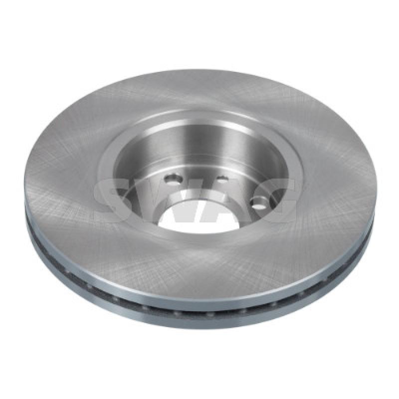 Jeu de 2 disques de frein avant SWAG 60 93 9477 - Visuel 1