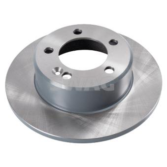 Jeu de 2 disques de frein arrière SWAG OEM 93168847