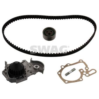 Pompe à eau + kit de courroie de distribution SWAG OEM 7700736969