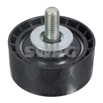 Poulie renvoi/transmission, courroie trapézoïdale à nervures SWAG OEM 9637024080